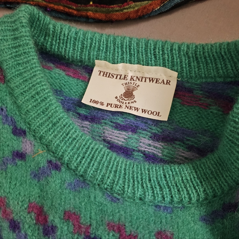 Multicolor Patterned Sweater - image 5